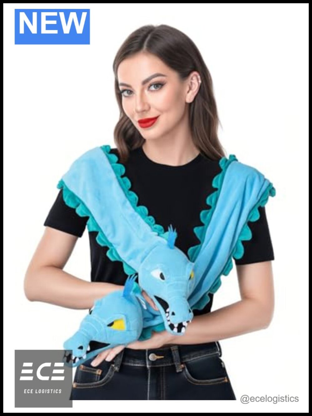 73" Stuffed Eel Scarf Halloween Costume Accessory Cosplay Party